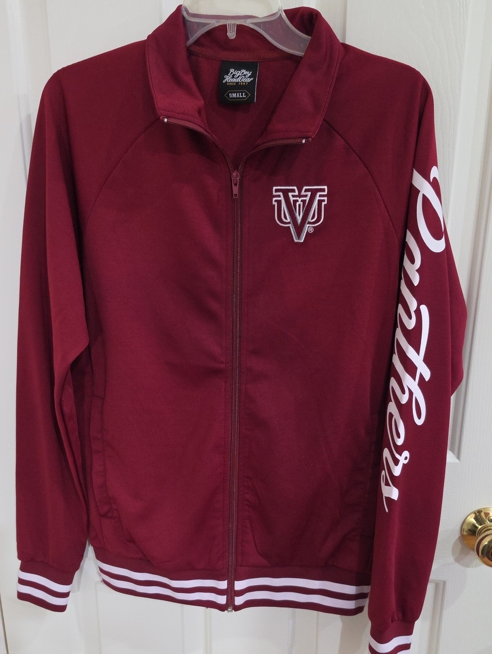 Big Boy Headgear Virginia Union University Panthers Track Jacket - Men's Small